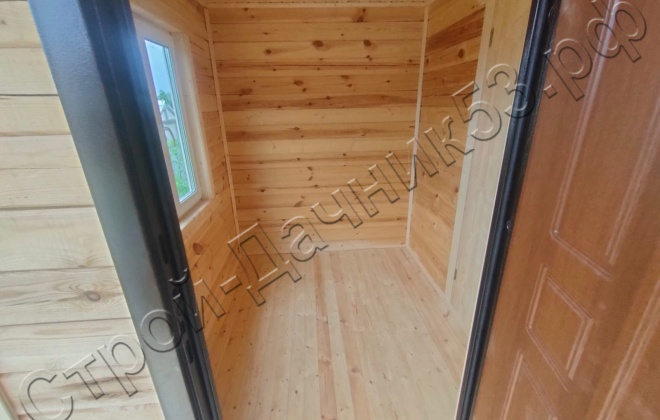 4 Брусовая баня  Б-12, 6х7,5м, 51 М², Тверская область, Конаковский район, СНТ Машиностроитель. (10)